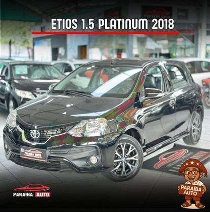 TOYOTA ETIOS 1.5 PLATINUM 16V FLEX 4P AUTOMÁTICO